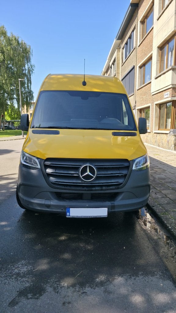 Mercedes Sprinter, Auto's, Bestelwagens en Lichte vracht, 4 deurs, Stof, Zwart, Parkeersensor