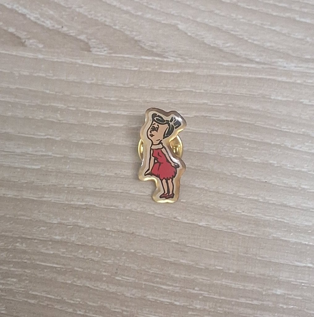 PIN - WILMA - THE FLINTSTONES, Verzamelen, Verzenden, Gebruikt, Figuurtje, Speldje of Pin