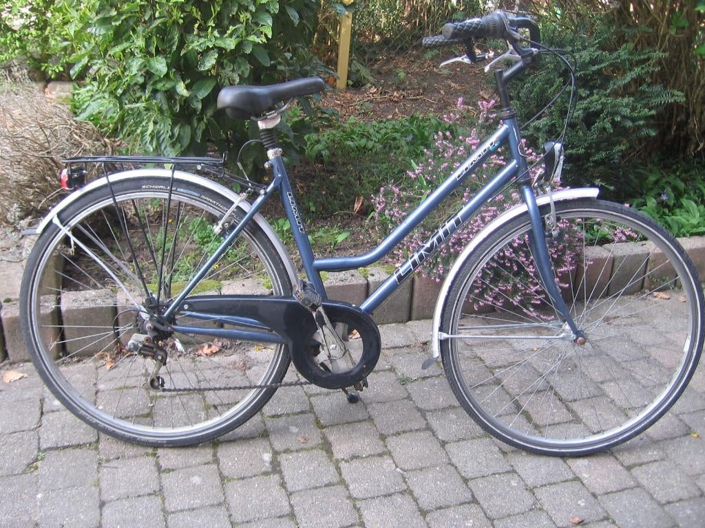 28 inch rijklare damesfiets met 3 versnellingen kader 50, Fietsen en Brommers, Gebruikt, Velgrem, Versnellingen, 50 tot 53 cm