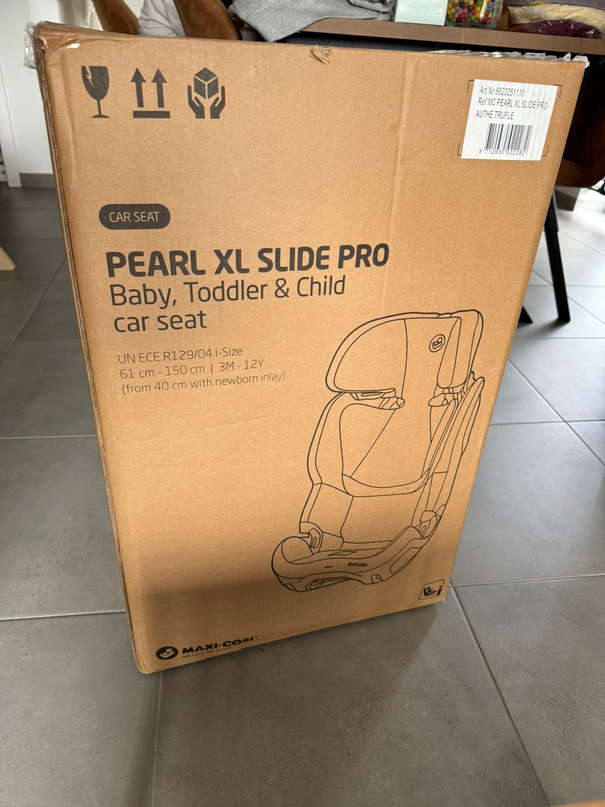Maxi Cosi Pearl XL Slide Pro, Neuf, Enlèvement ou Envoi, 22 à 36 kg, Maxi-Cosi