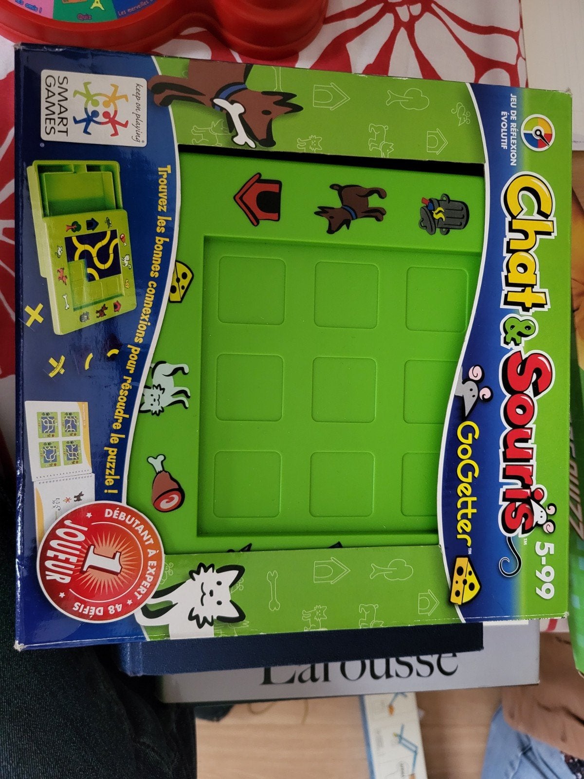 jeu de reflexion : chat et souris, 1 ou 2 joueurs, Enlèvement, Comme neuf, Smart games
