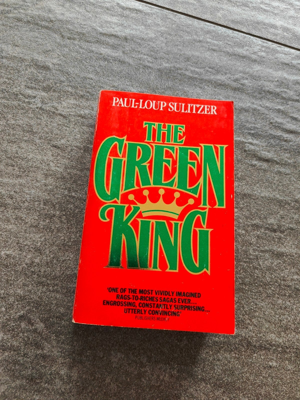 The Green King, Ophalen, Gelezen, Paul-Loup Sulitzer