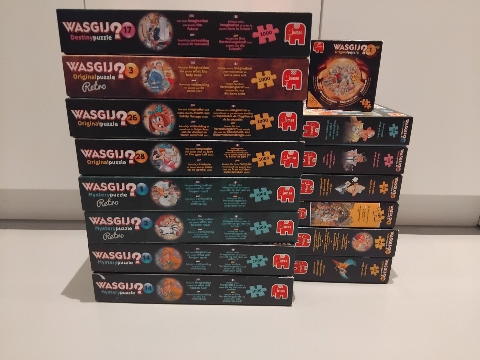 Zeer veel Wasgij puzzels, Enlèvement ou Envoi