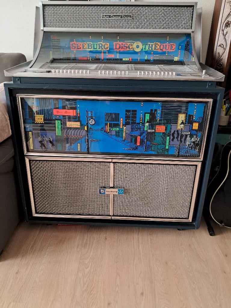Seeburg Jukebox, Avec singles, Enlèvement, Utilisé, 1960 à 1970
