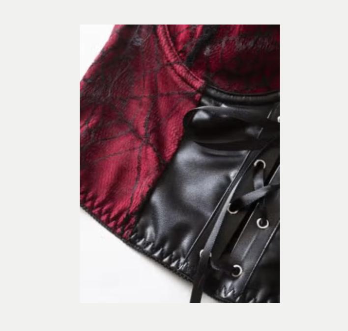 Vintage Y2K grunge spandex top met verstelbare bandjes, Ophalen of Verzenden, Nieuw, Maat 38/40 (M)