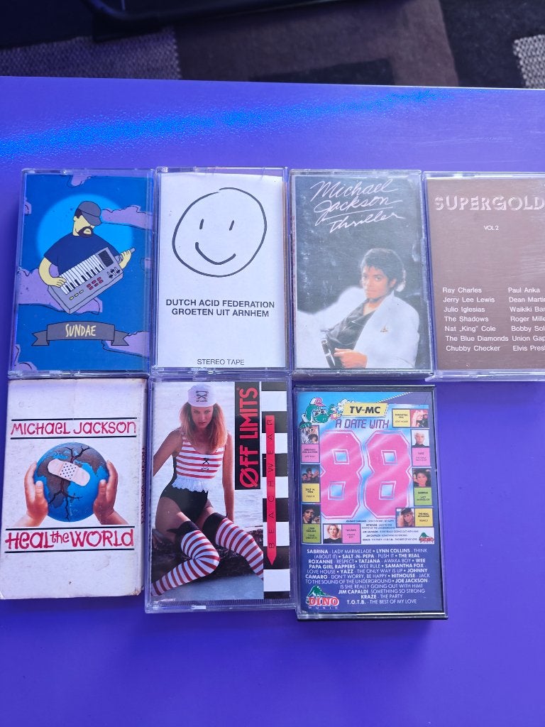 Cassettes, Gebruikt, 2 t/m 25 bandjes, Overige genres, Ophalen of Verzenden
