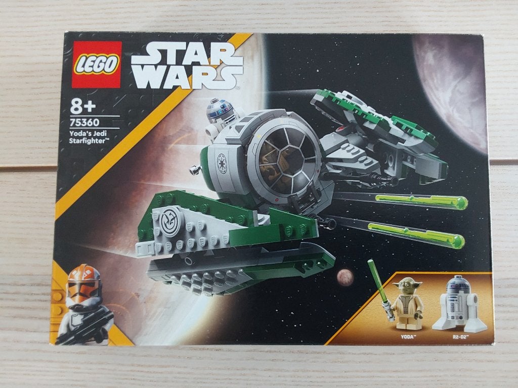 Lego star wars 75360 Yoda's Jedi Starfighter, Ophalen, Zo goed als nieuw