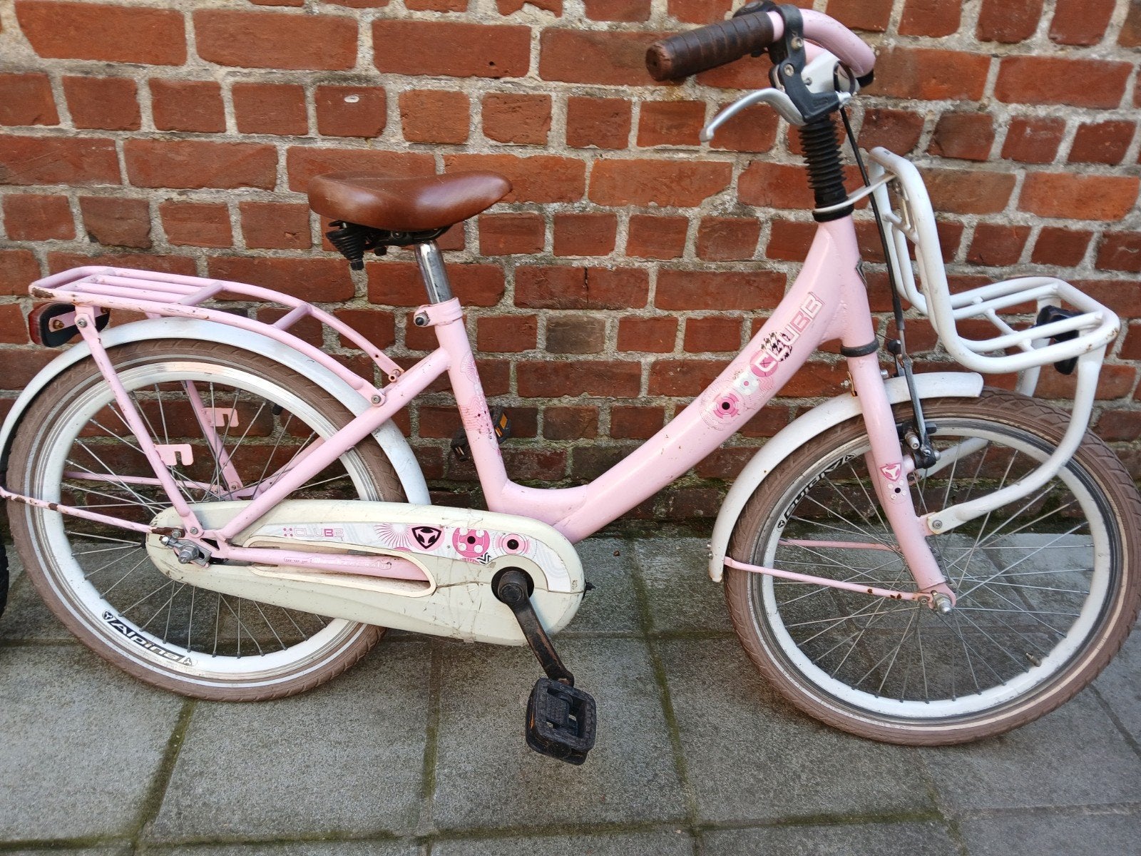 kinder fiets, Ophalen