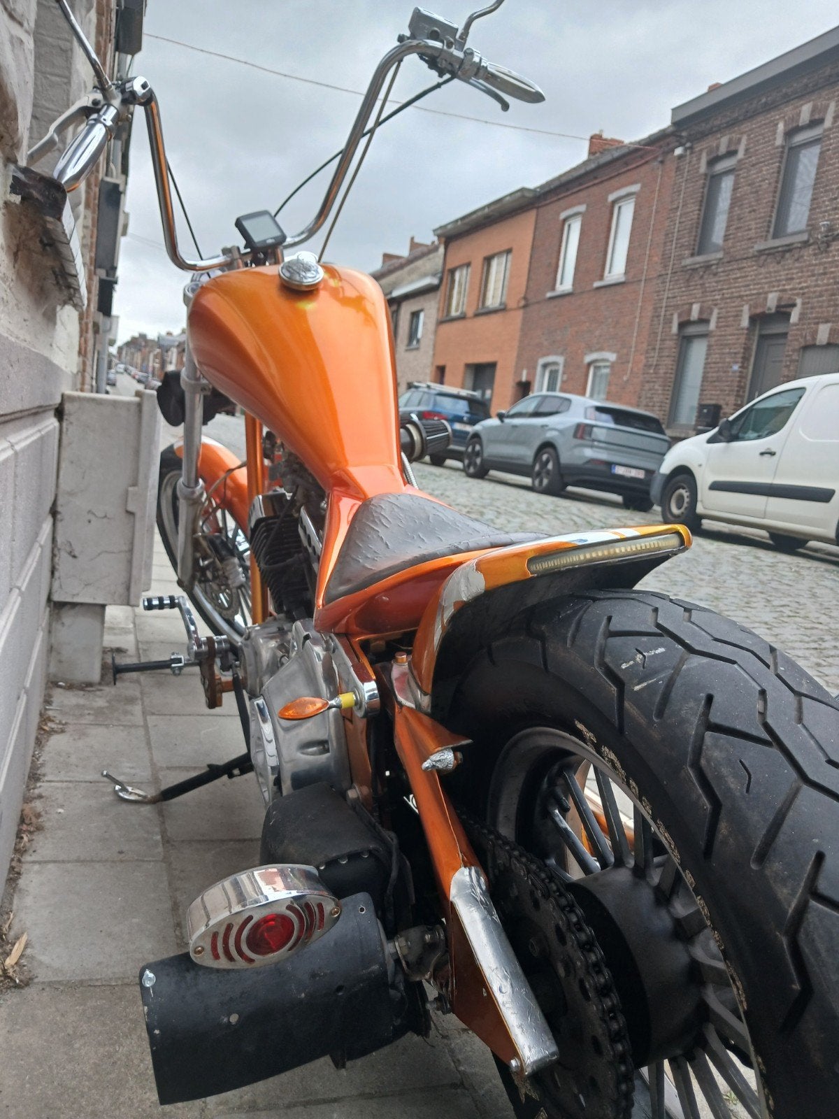 a vendre ou échange projet chopper, Enlèvement, Utilisé, 250 cm³, Autres marques