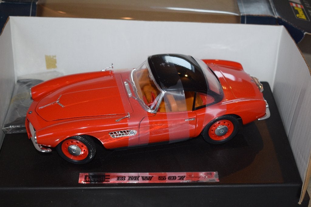 miniature automobile 1:18 neuf revell bmw 507 coupe rouge, Hobby & Loisirs créatifs, Voitures miniatures | 1:18, Enlèvement ou Envoi
