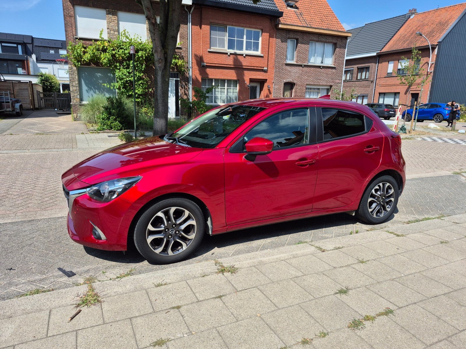mazda2 2019, Autos, Mazda, Rouge, Achat, Euro 6, Boîte manuelle