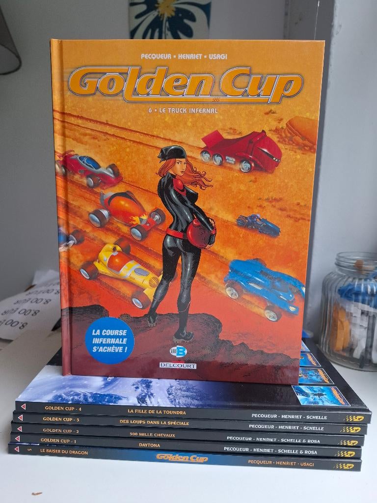 GOLDEN CUP TOMES 1 à 6 SERIE COMPLETE TBE TOUS EO, Livres, Série complète ou Série, Enlèvement ou Envoi, Comme neuf