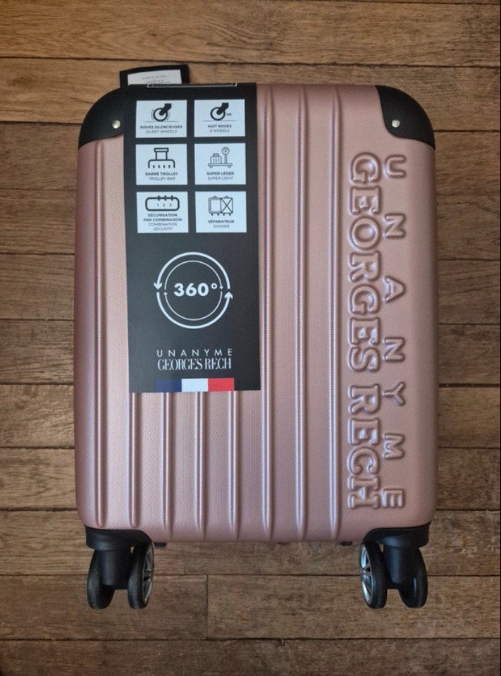 Georges rech nieuwe trolley - handbagage, 40 tot 60 cm, Wieltjes, 20 tot 30 cm, Nieuw