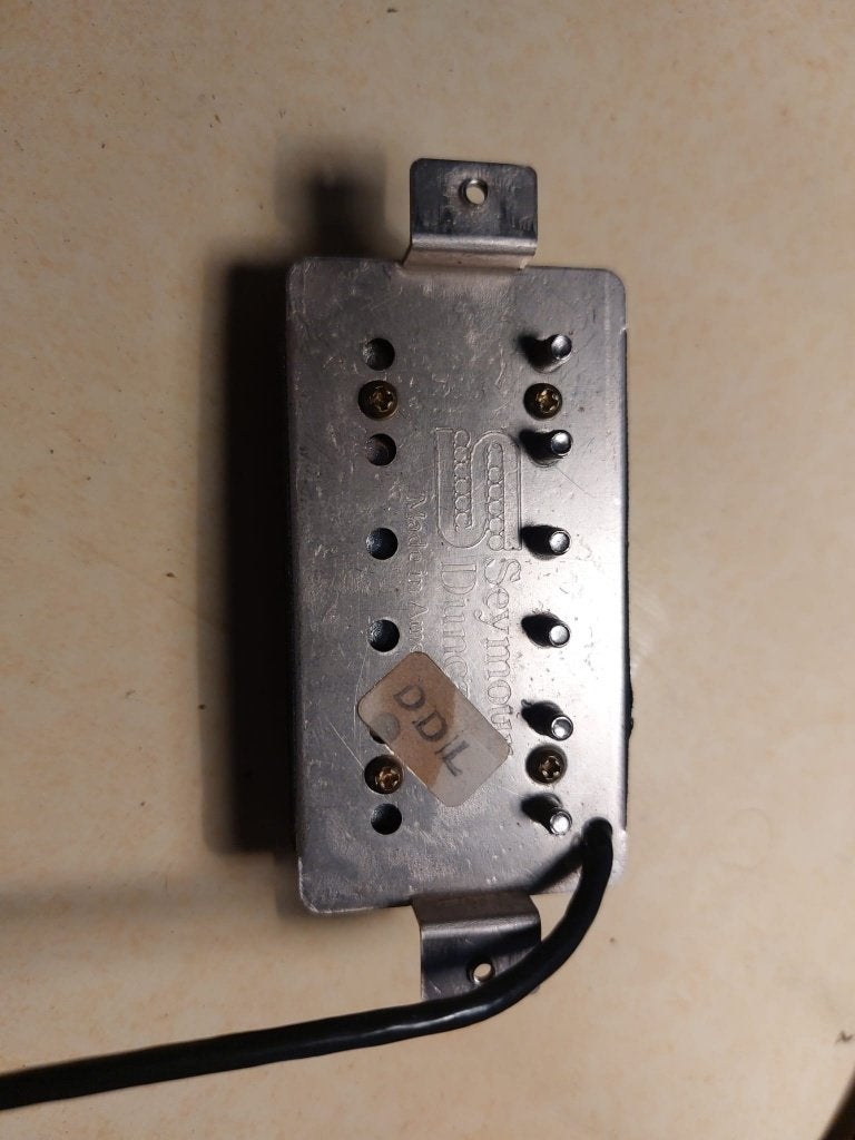 Micro humbucker DDL Seymour Duncan Distortion, Enlèvement ou Envoi, Utilisé, Guitare électrique