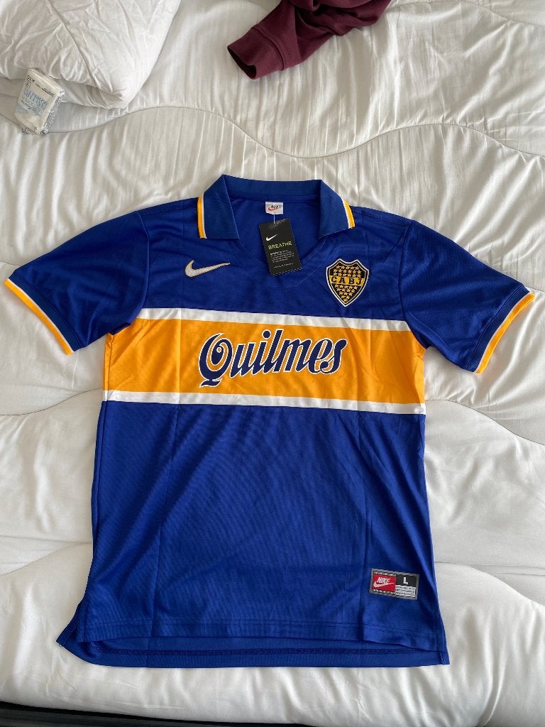 Maillot vintage Boca Juniors - Maradona, Maat L, Ophalen of Verzenden, Nieuw, Shirt