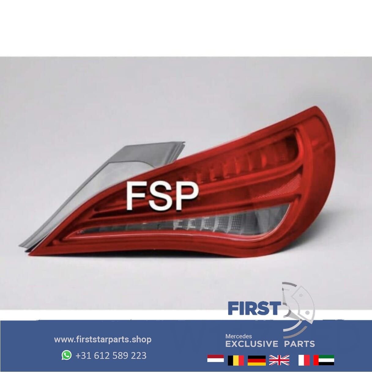 W117 C117 X117 CLA45 AMG LED ACHTERLICHT LINKS CLA origineel, Utilisé, -, -, Enlèvement ou Envoi