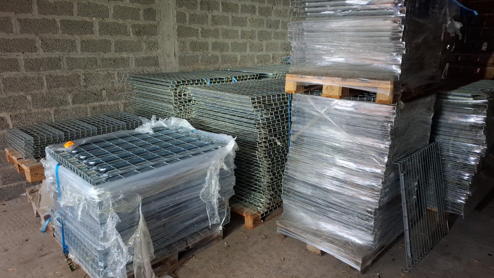 Legbordroosters palletstellingen magazijnstellingen, Ophalen of Verzenden
