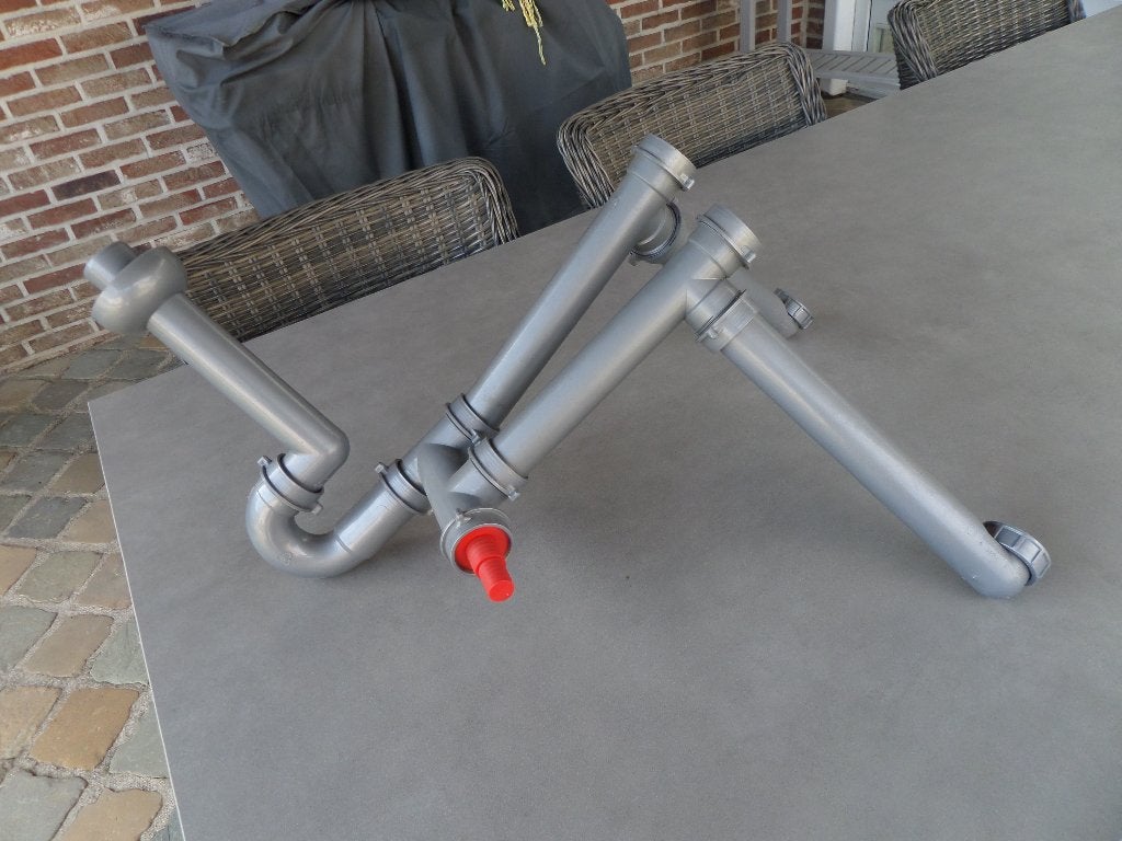 dubbele sifon voor keuken(nieuw), Bricolage & Construction, Enlèvement, Neuf, Autres types