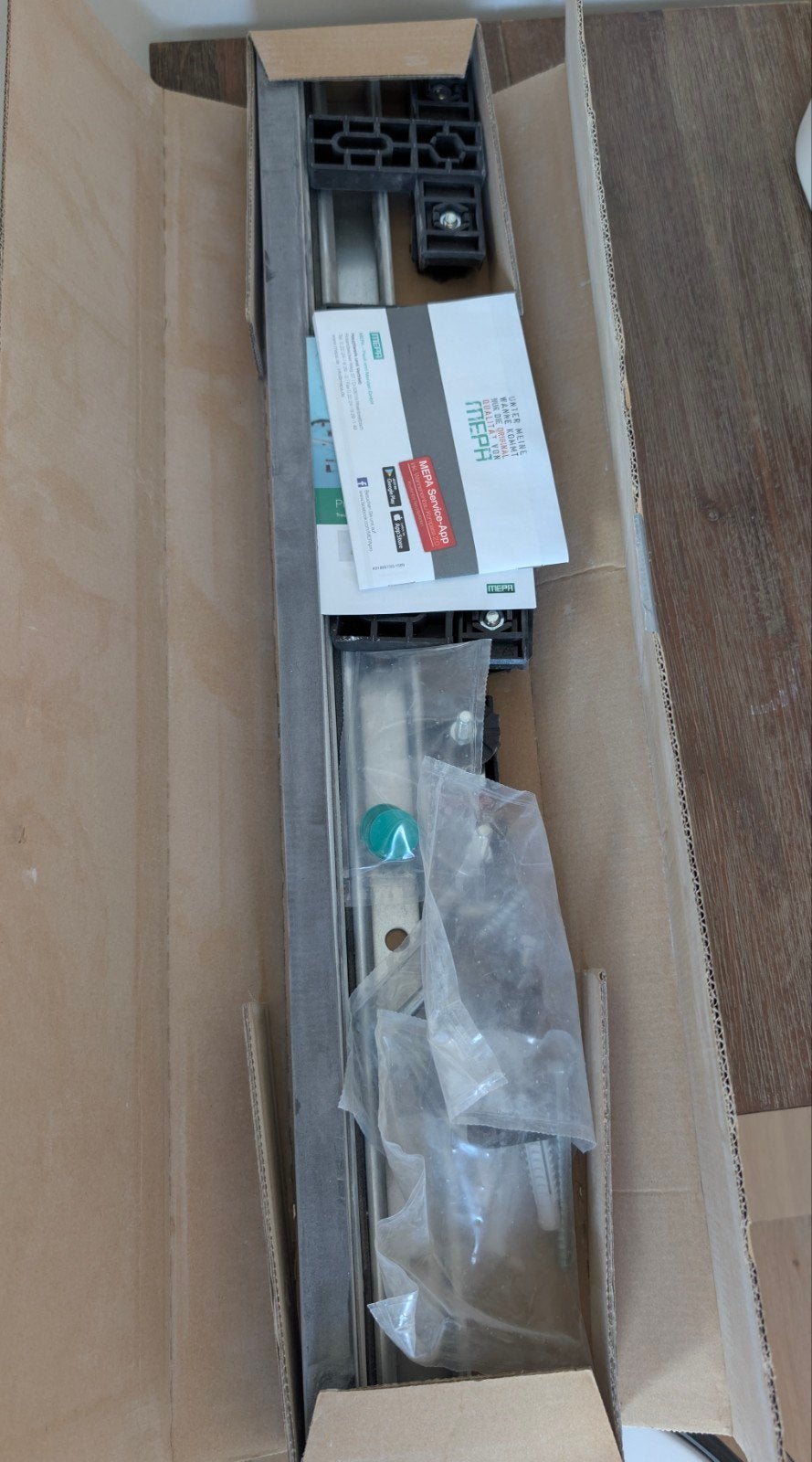 wandmontage bad Mepa nieuw, Doe-het-zelf en Bouw, Sanitair, Ophalen, Nieuw, Bad