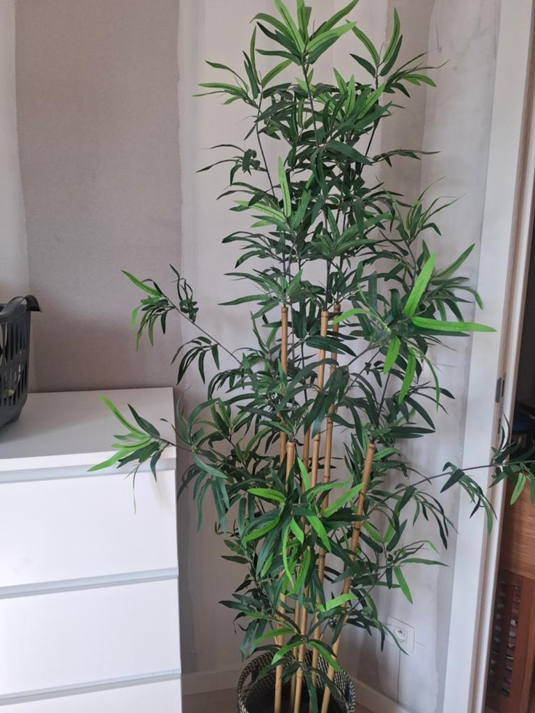 Valse plant en bloempot voor binnen, Huis en Inrichting, Woonaccessoires | Kunstplanten en Kunstbloemen, Ophalen, Binnen