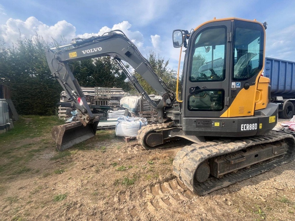VOLVO ECR88D, Zakelijke goederen, Machines en Bouw | Kranen en Graafmachines, Ophalen, Graafmachine