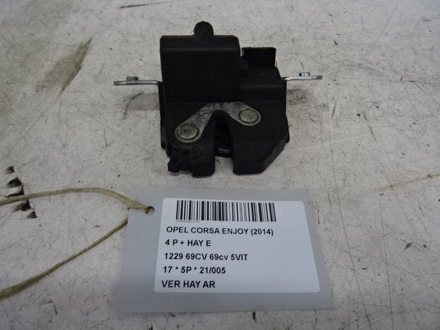 SERRURE COFFRE Opel Corsa E (01-2014/-) (39021416), Autos : Pièces & Accessoires, Utilisé, Opel, Haillon arrière