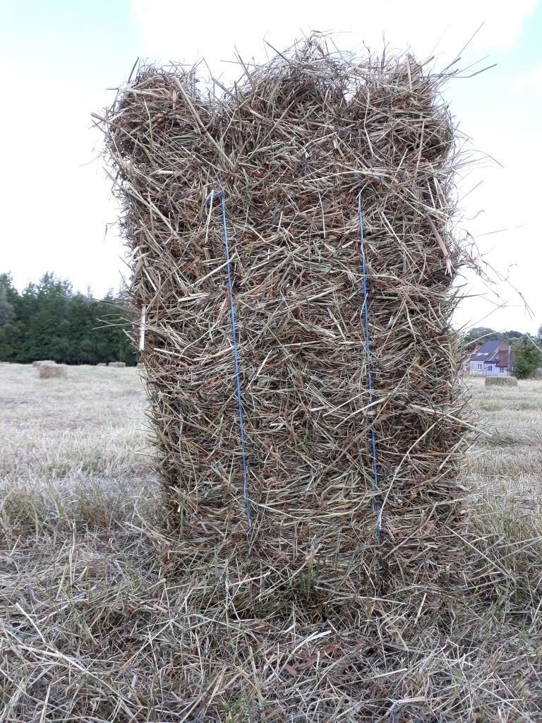Kleine pakjes biologisch hooi te koop, Enlèvement, Autres espèces