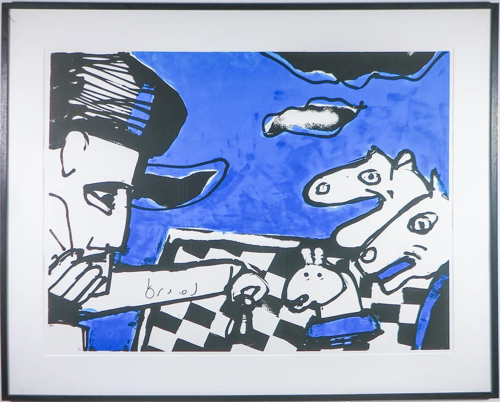 Herman Brood, Gesigneerd, Ophalen of Verzenden, Zeefdruk
