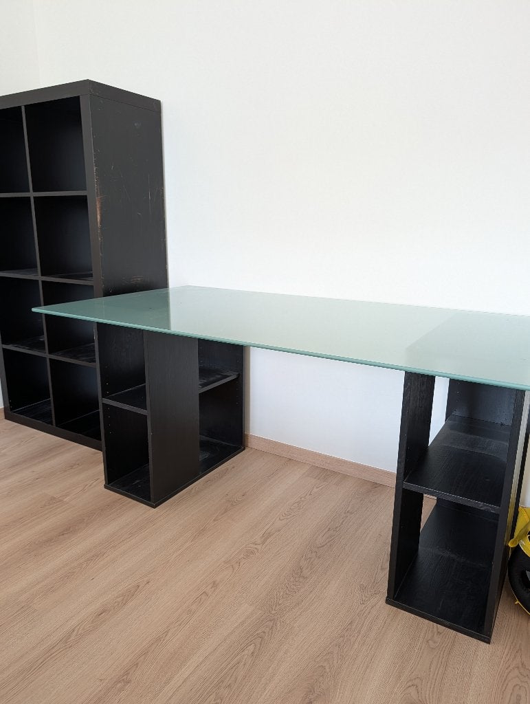 Bureau en kast, Autres marques, Bureau d'écolier, Comme neuf, Bois