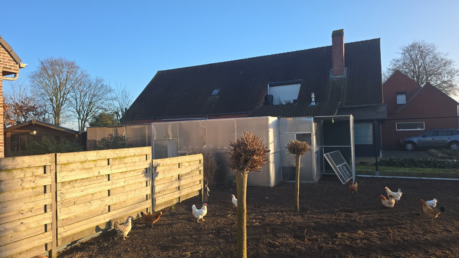 Vokiere 10 meter lang op 3 meter breed, Enlèvement