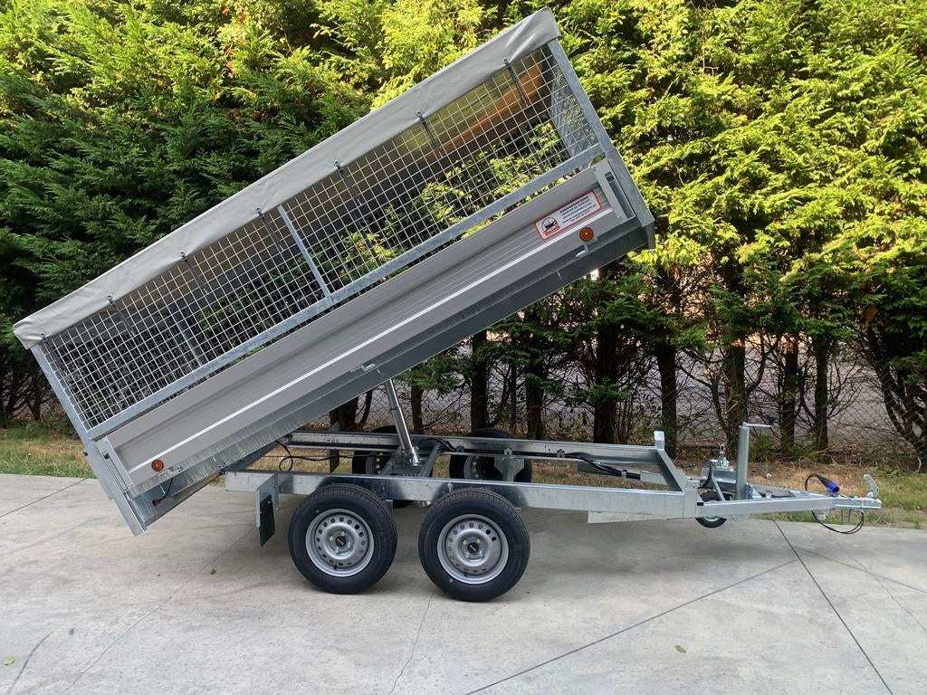 Kipper aanhangwagen + opties ACTIEPRIJS, Auto diversen, Aanhangers en Bagagewagens, Ophalen