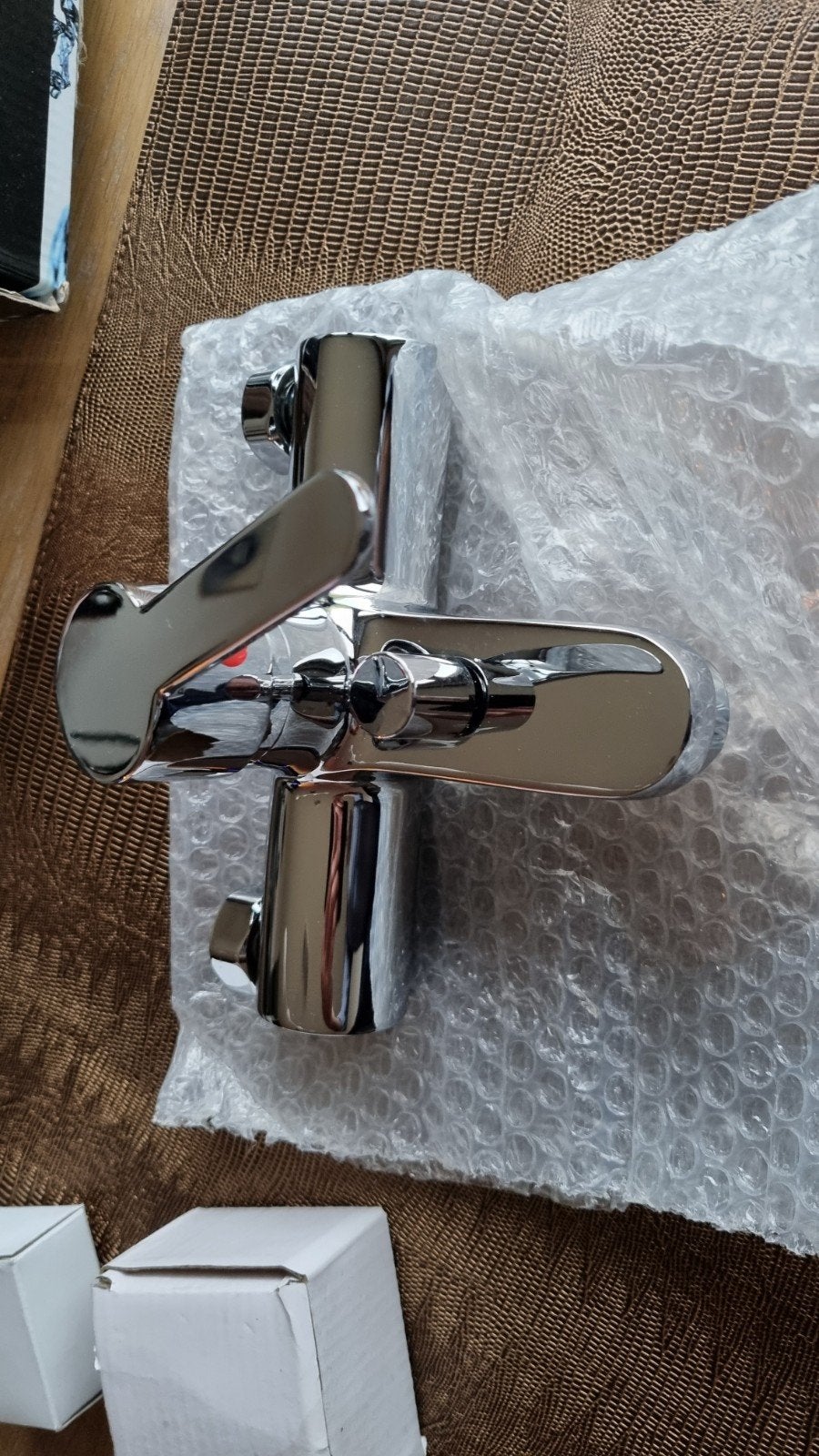 NIEUWE BAD / DOUCHE MENGKRAAN, Doe-het-zelf en Bouw, Ophalen, Nieuw, Chroom, Bad