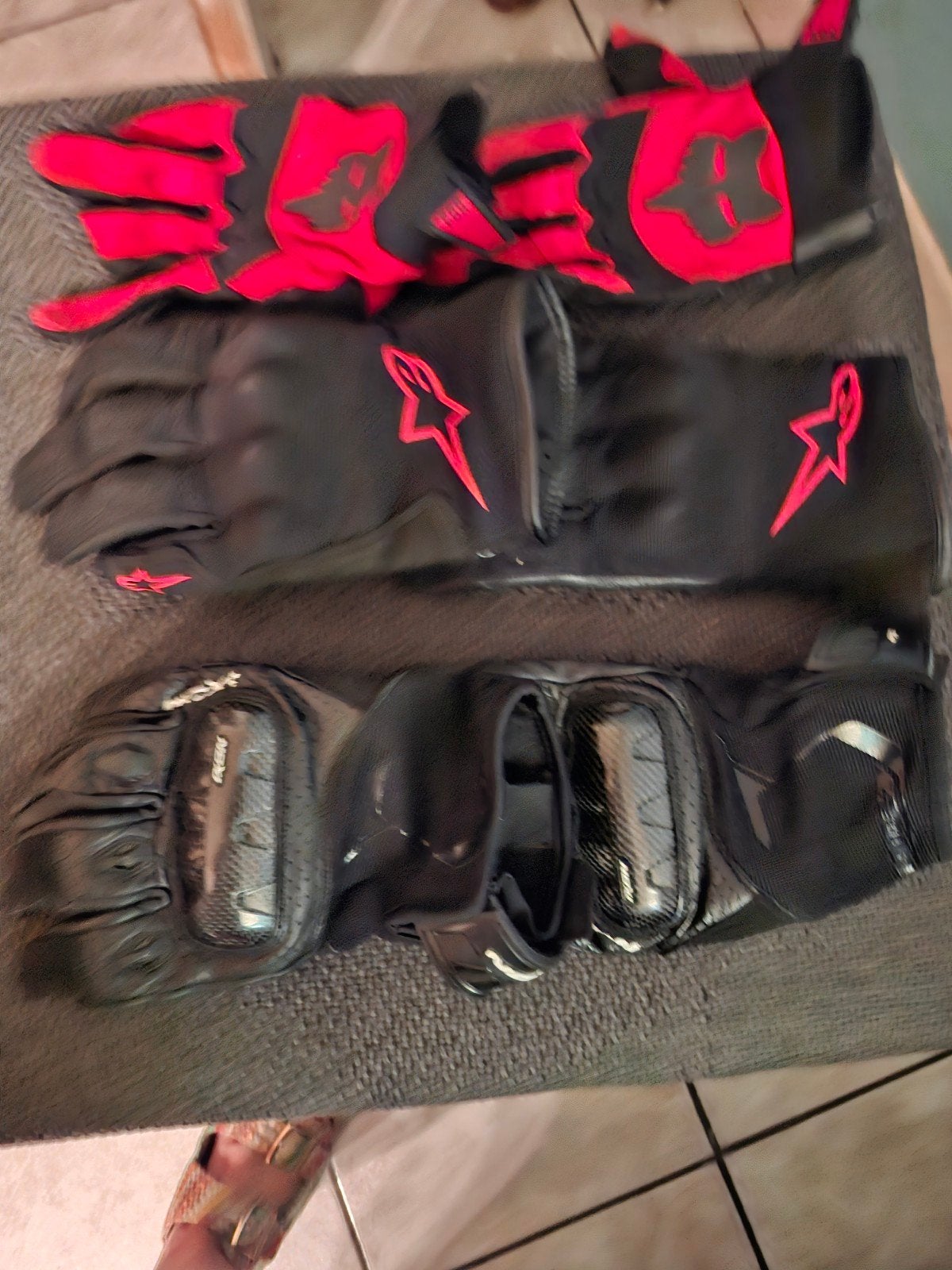 cross handschoenen, Motoren, Ophalen, Tweedehands, Heren, Handschoenen