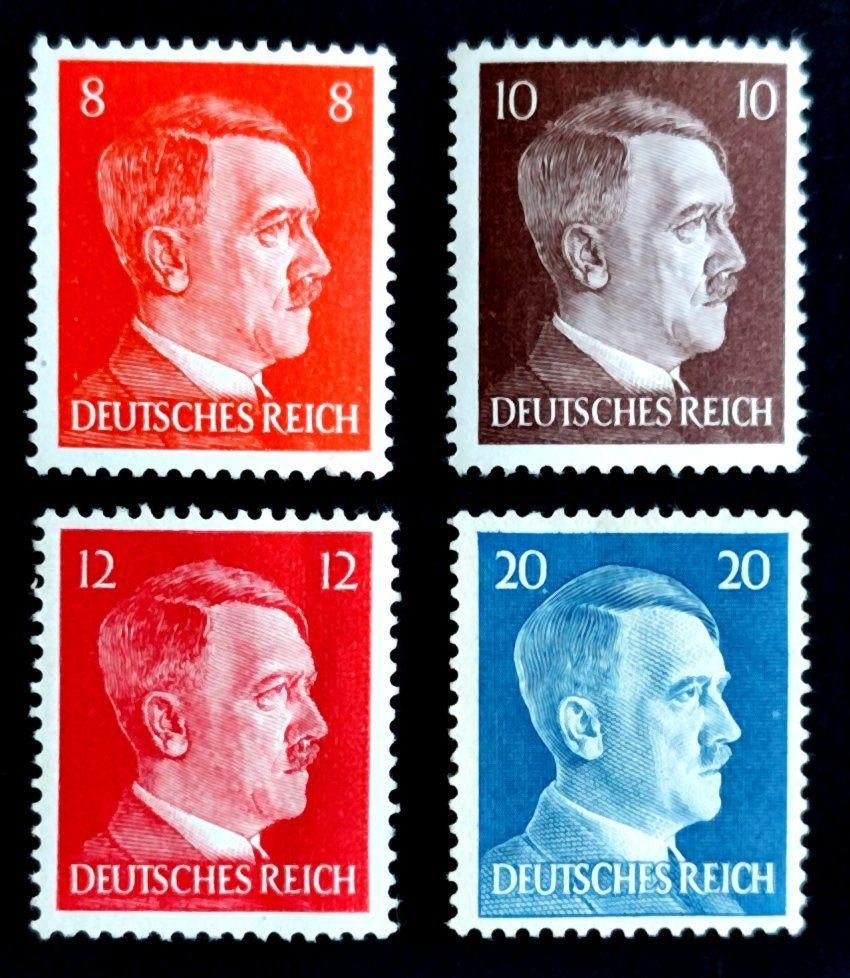 Deutsches Reich:4x A.Hitler 01/08/1941 POSTFRIS, Enlèvement ou Envoi, Autres périodes, Non oblitéré