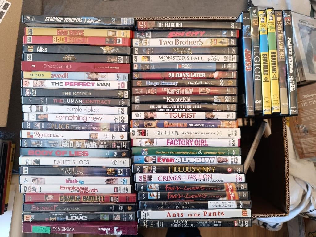 DVD's te koop, CD & DVD, DVD | Action, Tous les âges, Enlèvement, Utilisé, Autres genres