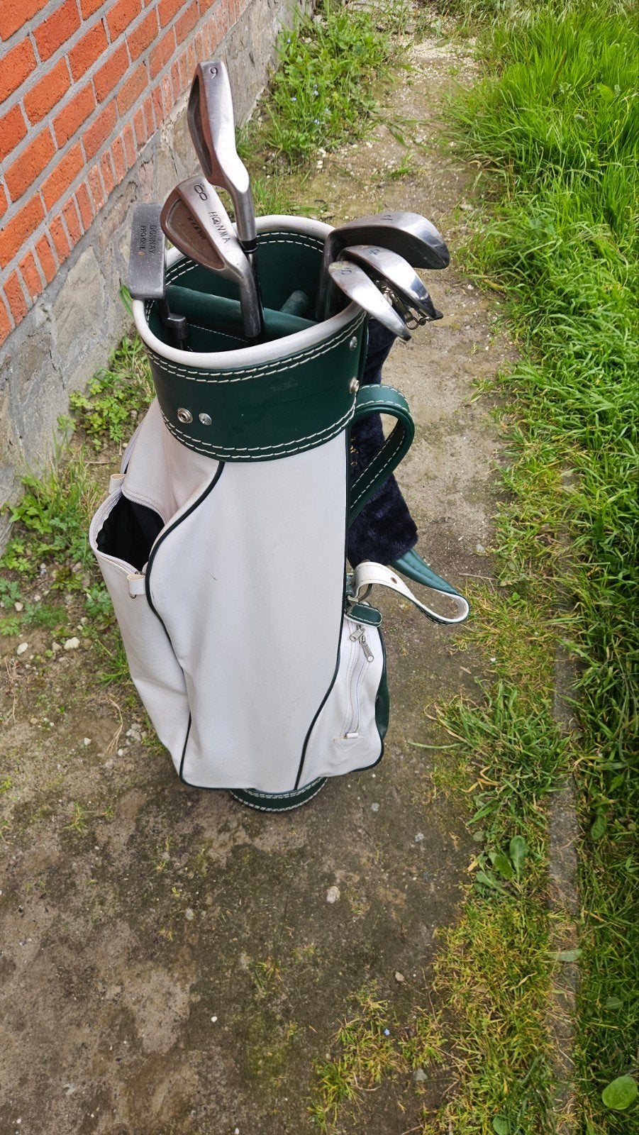 Golf overschot onderdelen clubs en tas, Ophalen, Tas
