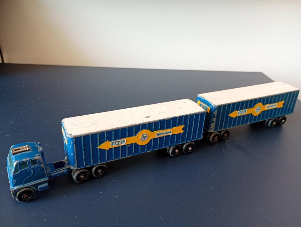 Tracteur Lesney Matchbox Hendrickson, pack majeur #9, Enlèvement ou Envoi