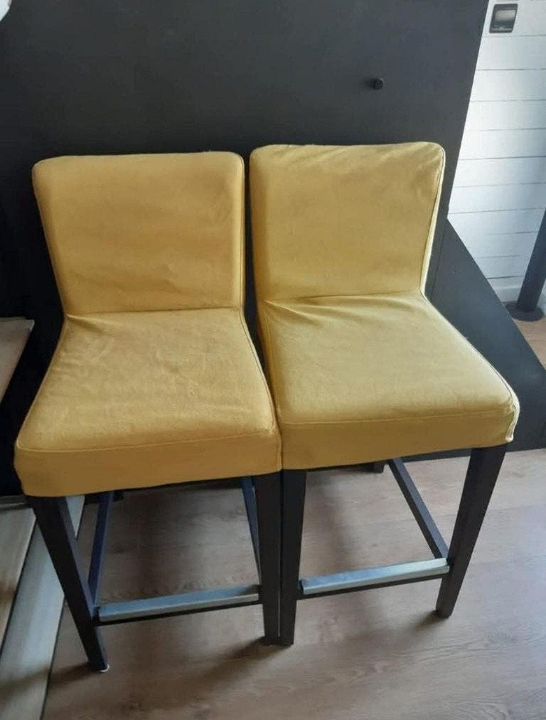 Twee barkrukken, Huis en Inrichting, Barkrukken, Ophalen