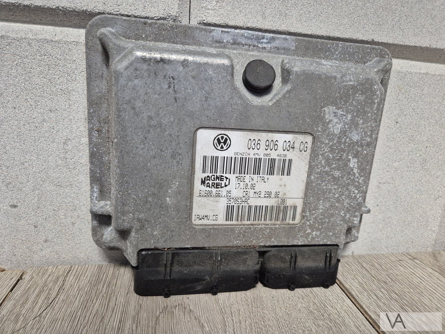 VW Golf 4 1.6 benzine AZD ECU motorcomputer 036906034CG €50, Volkswagen, -, Utilisé, -