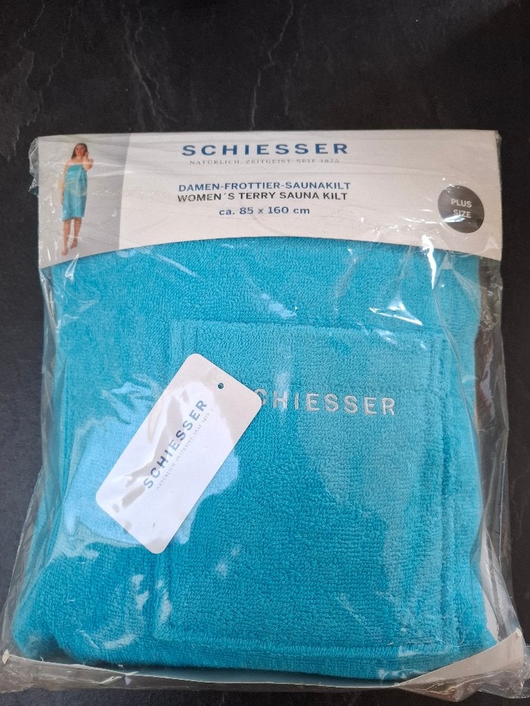 Kilt de sauna Schiesser, Schiesser, Enlèvement, Neuf, Taille 42/44 (L)