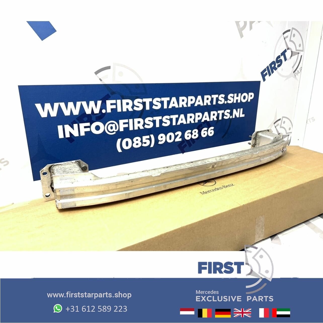 A2066104400 W206 S206 ACHTER BUMPERBALK Mercedes C Klasse 20, Gebruikt, -, Ophalen of Verzenden, Achter