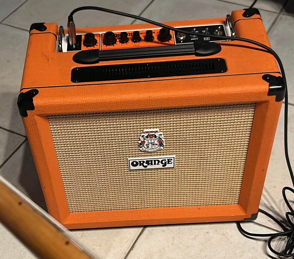 Vds : ampli a lampes Orange rocker 15, Ophalen, Gebruikt, Gitaar, Minder dan 50 watt
