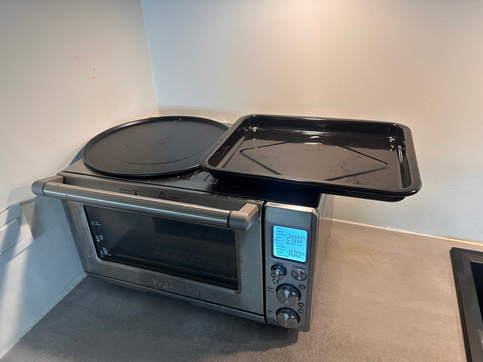 Sage The Smart Oven Pro SOV820 – 2400W convectieoven, Ophalen, Zo goed als nieuw