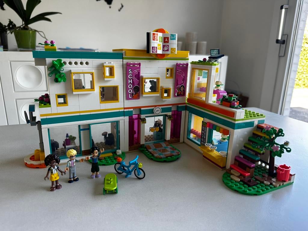 Lego friends school 41731, Ophalen, Zo goed als nieuw, Lego, Friends