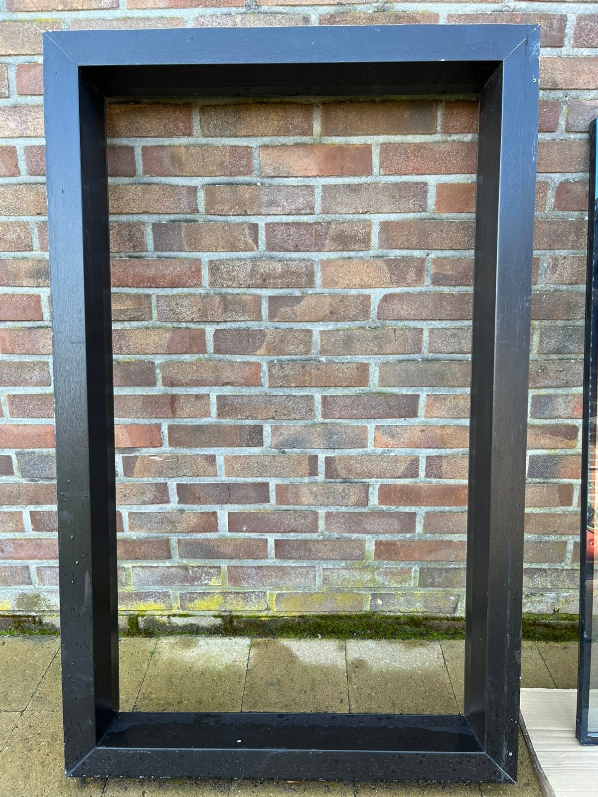 Inbouw blok-kozijn raam van firma Belisol 50€, Enlèvement, Utilisé, Synthétique, Châssis de fenêtre