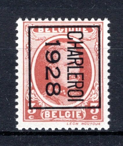 PRE167B MNH** 1928 - CHARLEROY 1928, Envoi, Non oblitéré, Neuf