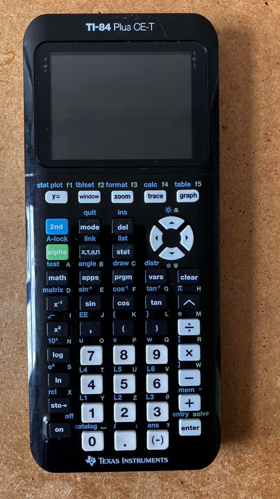 Grafisch Rekenmachine Texas Instruments, Diversen, Rekenmachines, Ophalen of Verzenden, Zo goed als nieuw