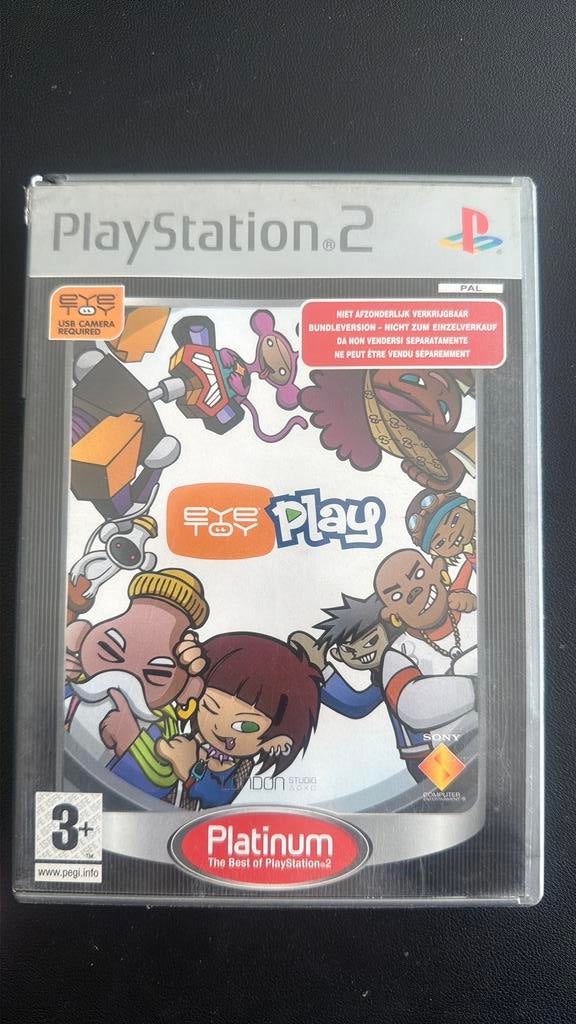 Eyetoy play ps2, Ophalen of Verzenden, Zo goed als nieuw