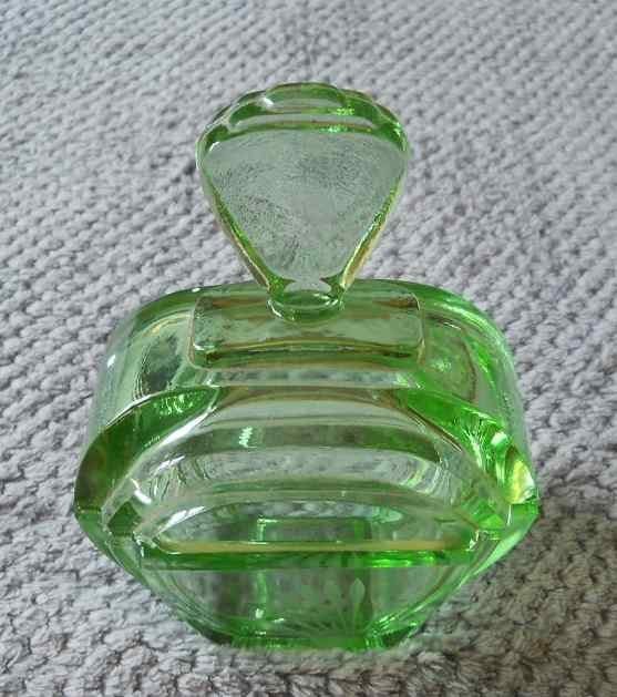 Petit récipient en verre Art Deco, Antiquités & Art, Enlèvement