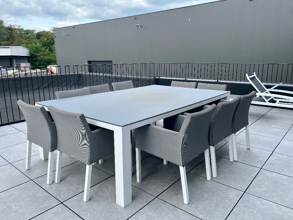 10 chaises de jardin, Jardin & Terrasse, Enlèvement, Comme neuf, Aluminium